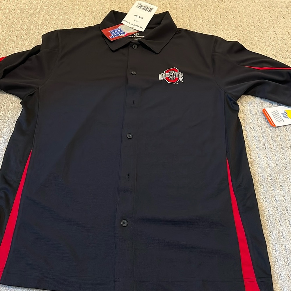 Ohio State Active button down, brand new - Picture 1 of 6